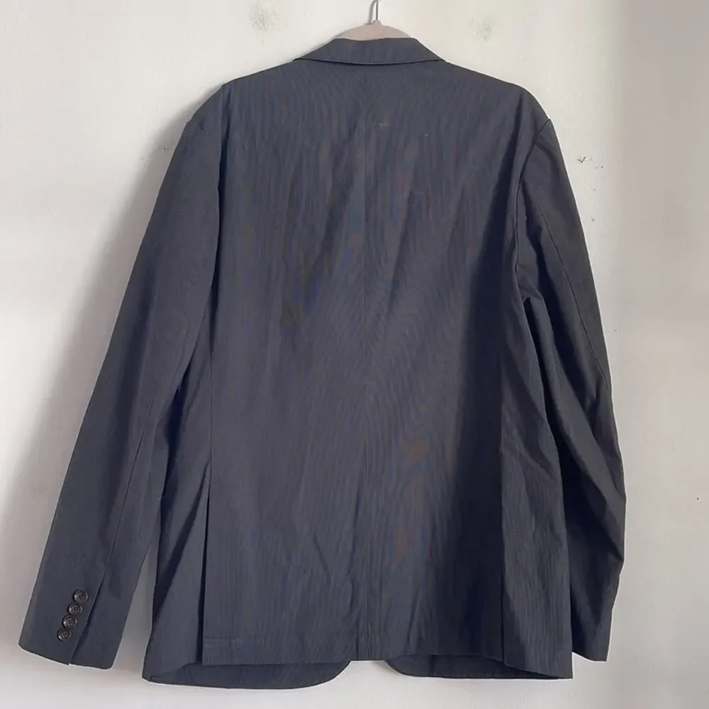 J. Crew 100% cotton textured unstructured unlined light weight sport coat blazer